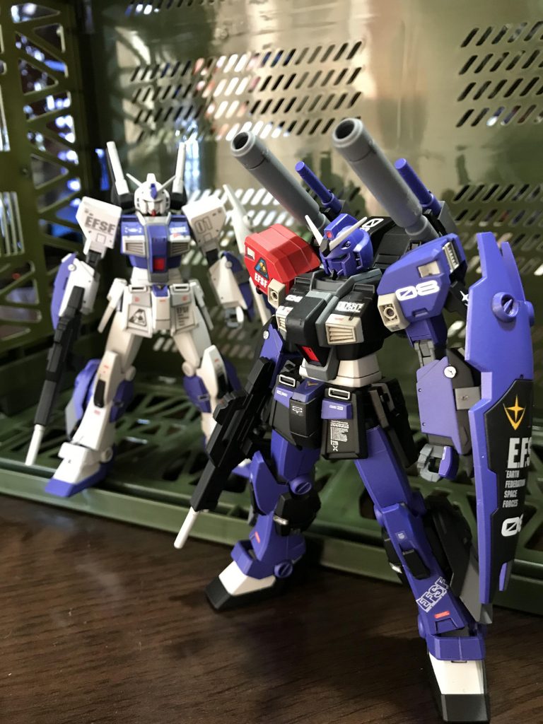 昨夜のアムロ機と、一緒😆