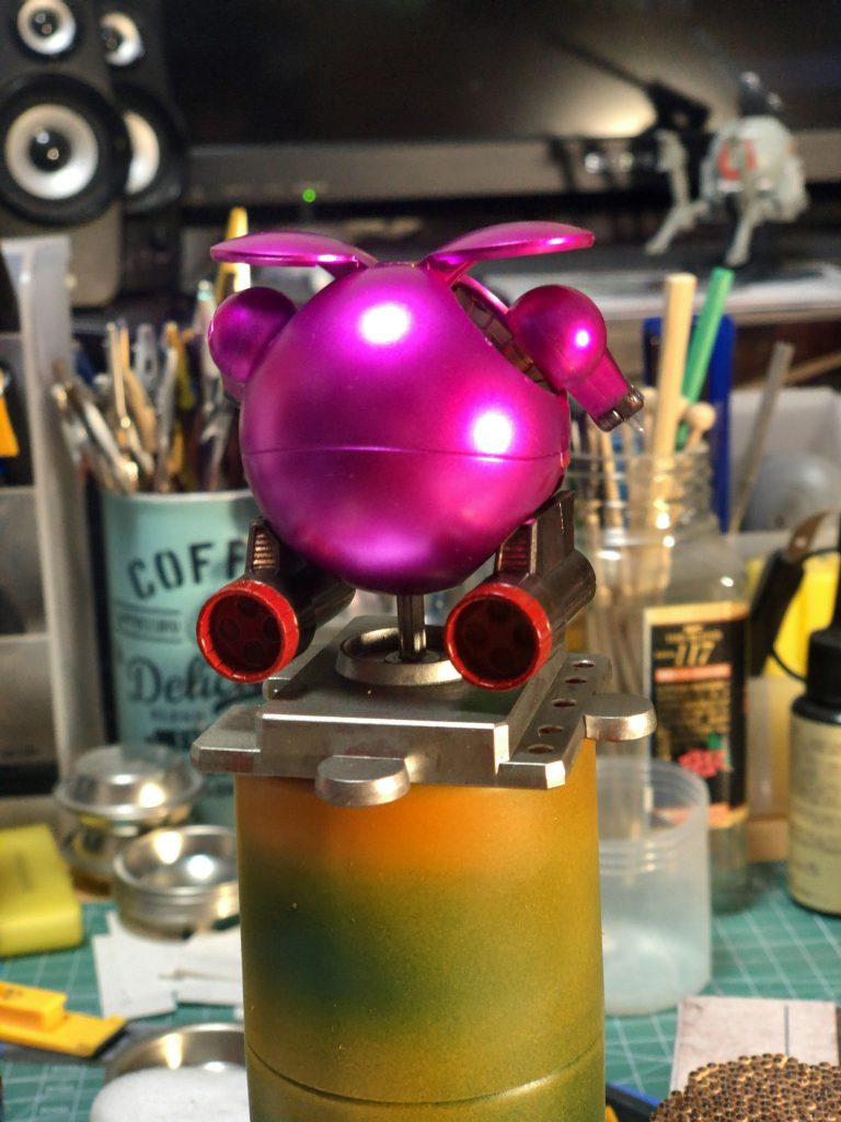 塗装で遊びました(o´艸`)–3枚目/制作者：パチ組おじさん