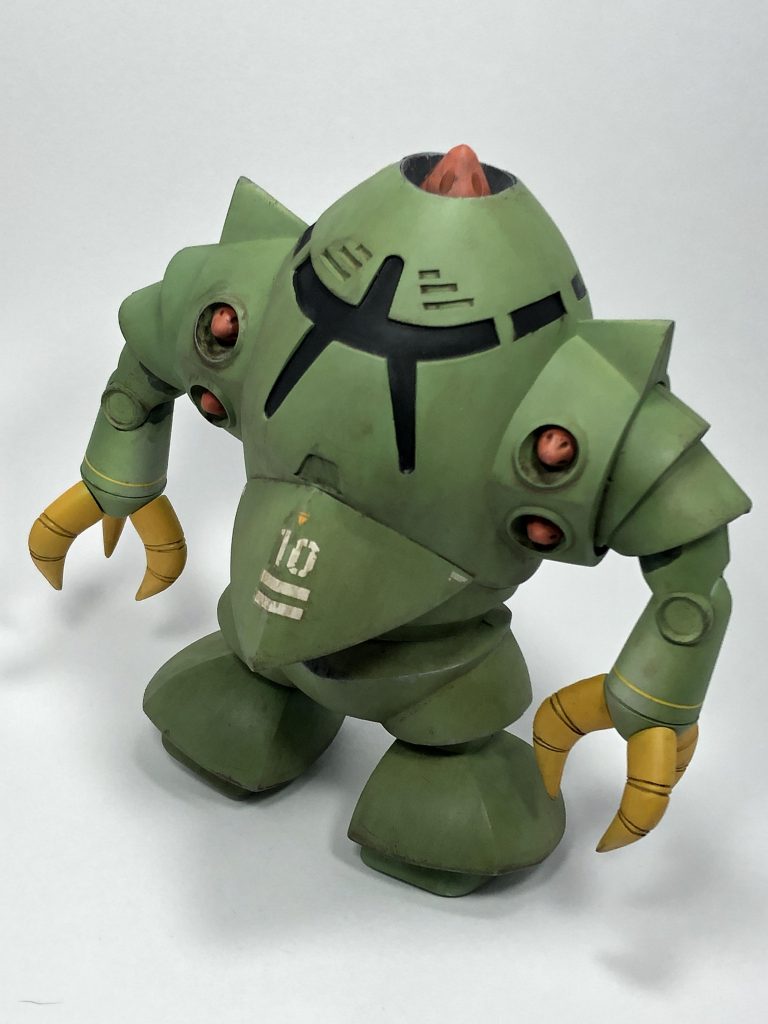 ‪旧キット 1/144ゾック–4枚目/制作者：デコポン