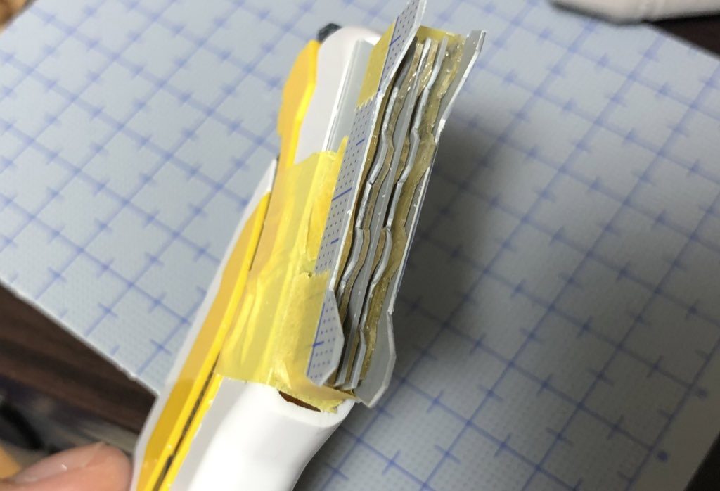 同じパーツを重ねてオリジナルのサイコフレームを製造可能に( ´ ꒳ ` )ノ