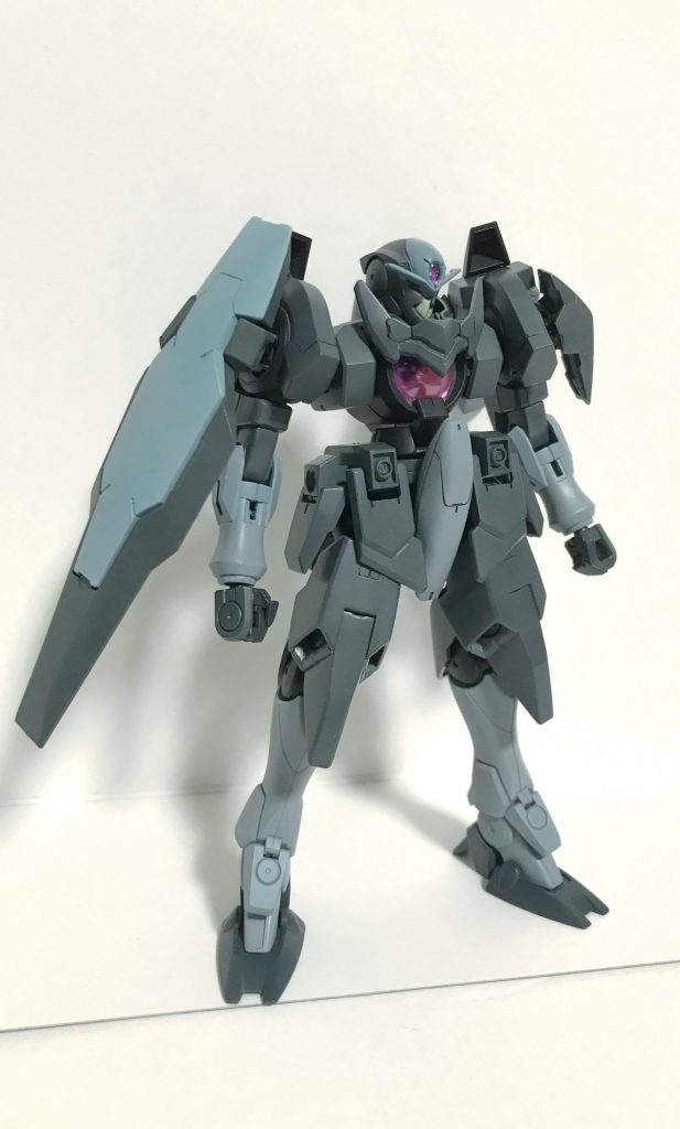 塗装はブルースチールをイメージした紺色で。
大体こんな色合いにしてしまいます。