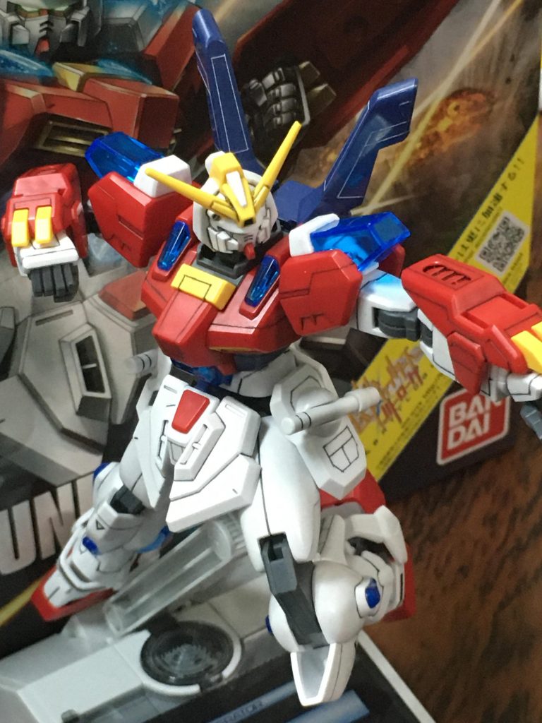 スターバーニングガンダム（初めてのスジボリ）–5枚目/制作者：@inazuma_zeroP