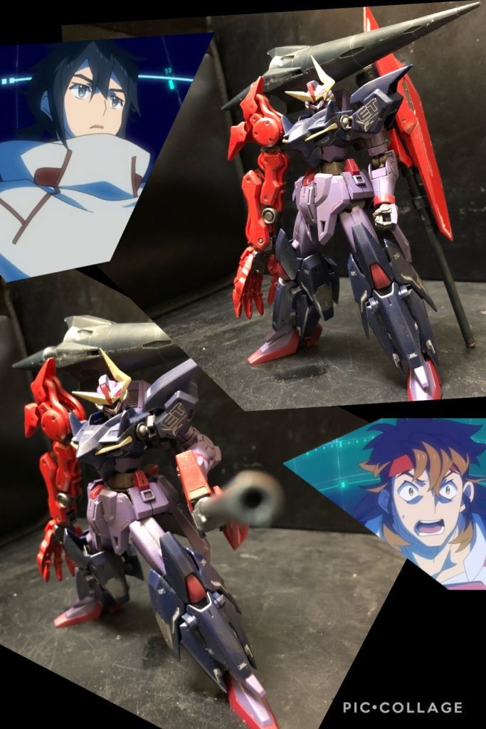 ヒロト「....コアチェンジ....ドッキング....インフィニティアーマー、ブラストシルエット。」

カザミ「おおーっ！コレが！インフィニティアーマーなのかよおー！」


・コアガンダム-インフィニティアーマー ブラストシルエット

インフィニティアーマーユニットをコアガンダムに装着した形態。砲撃中心の装備となっており、背面にメガバズーカランチャーを、左手にダブルビームガンを装備する。


ヒロト「....気をつけろカザミ！くるぞ！」
カザミ「お？おおっ！」
？？「.... フォールディングデストランチャー ....。」
ヒロト「....フル....バースト！」
カザミ「をおおおおおーーーーっっ！？」

？？「フフフ....やるね、ヒロトくん....。」
ヒロト「？」
カザミ「この声....、なんか聞き覚えが....って！お前っ！室長じゃねえかよおお！！なんでゼルトザーム乗ってやがんだよお！」

oyz「なんで....って、ゼルトザームのパイロット=仮面の男....俺じゃん！っていう事で今回のラスボスは私なのだーっ！」

カザミ「何やってんだよお！室長ーーっ！！」