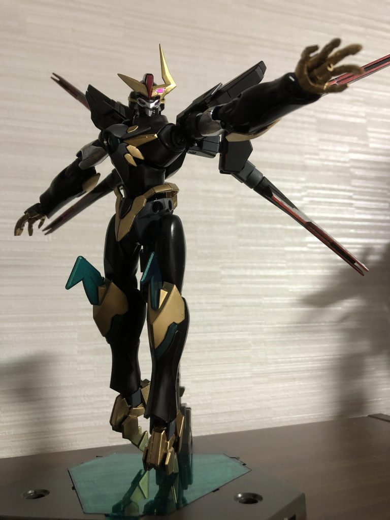 守護領域
圧縮粒子砲のエネルギーを応用したバリアとなります。