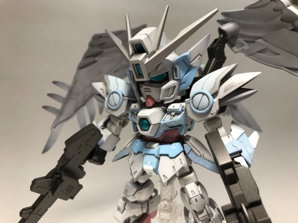 クロスシルエット ウイングガンダムゼロEW–2枚目/制作者：@family_ham