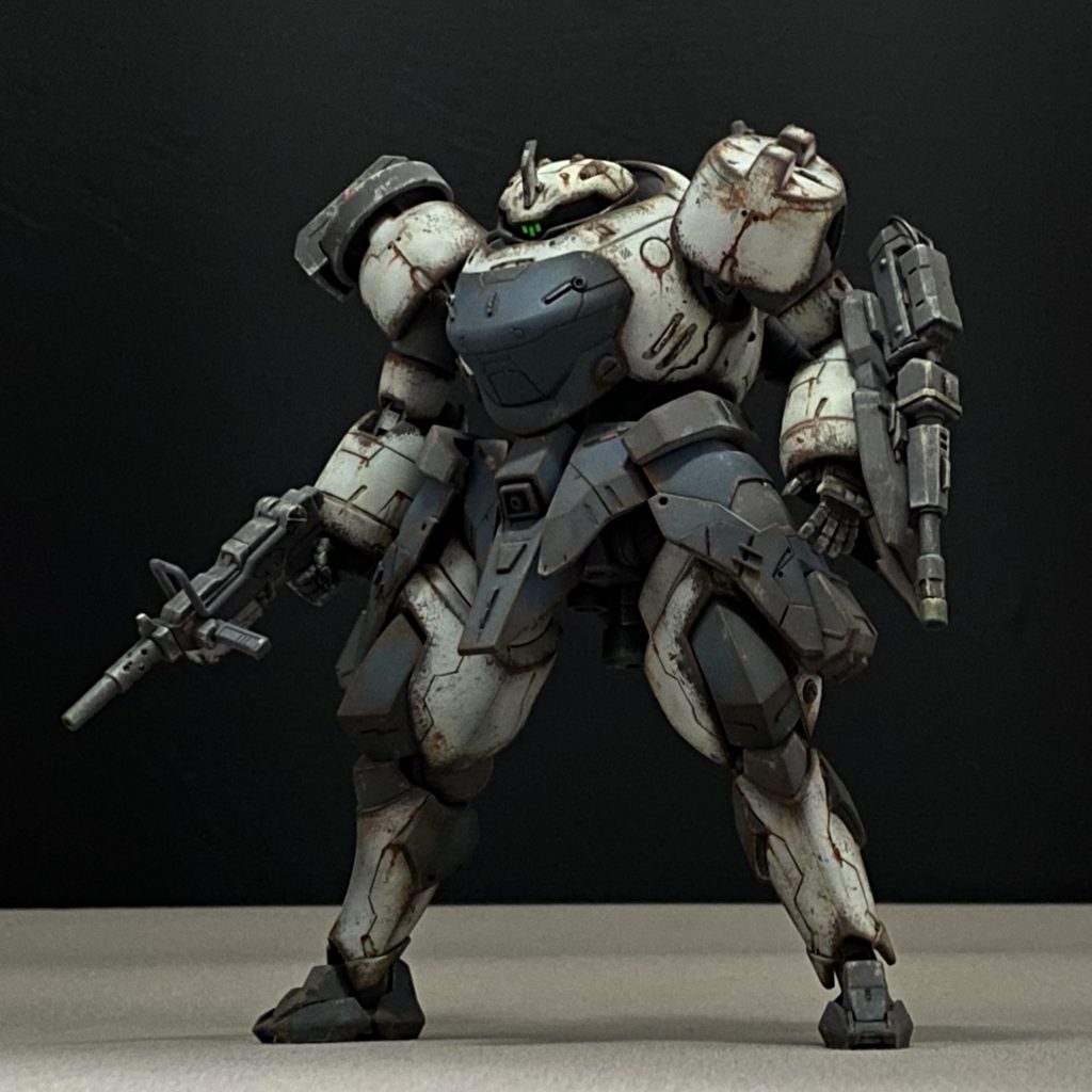 サビ表現、汚しをきつめに行なっております。