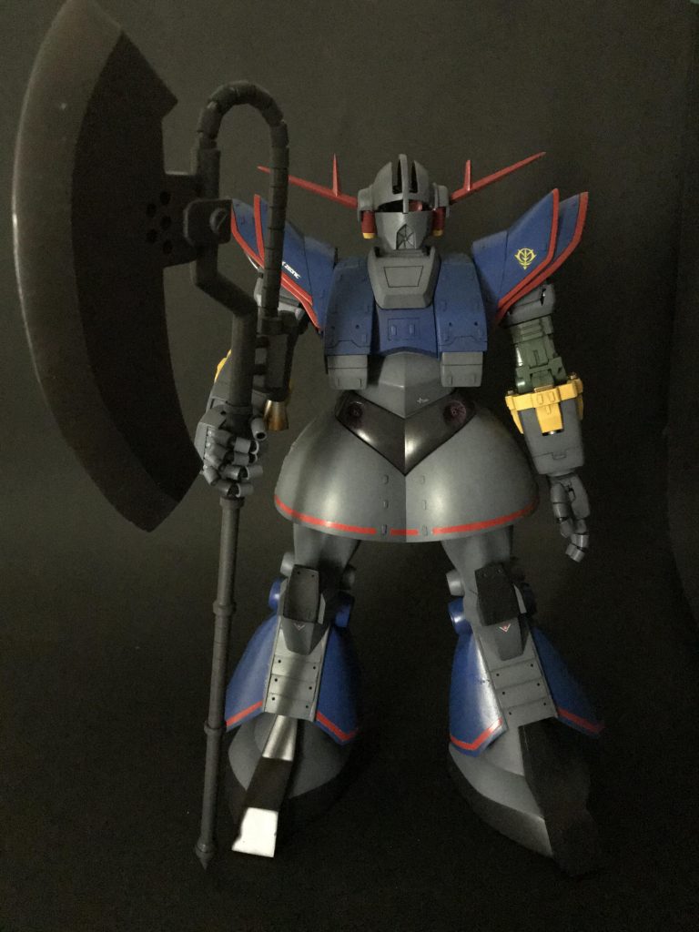 ただでさえデカイパーフェクトジオングですが、このヒートホークもデカイです。