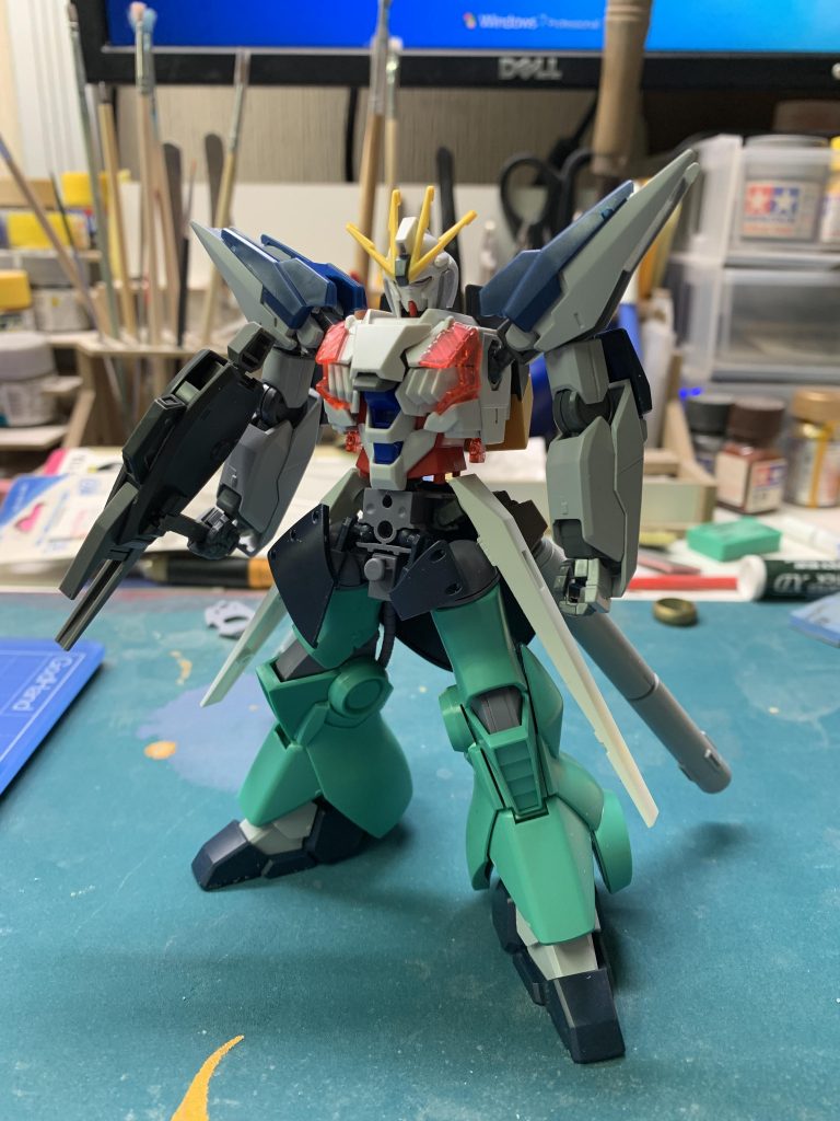 肩をザラキエルに腰サイドアーマーを変更