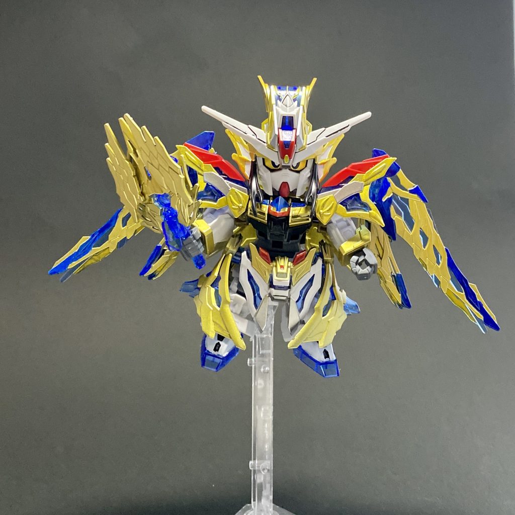 ゴールド部は黒立ち上げのスターブライトシルバーにクリアゴールドでクールなゴールドを目指してみました