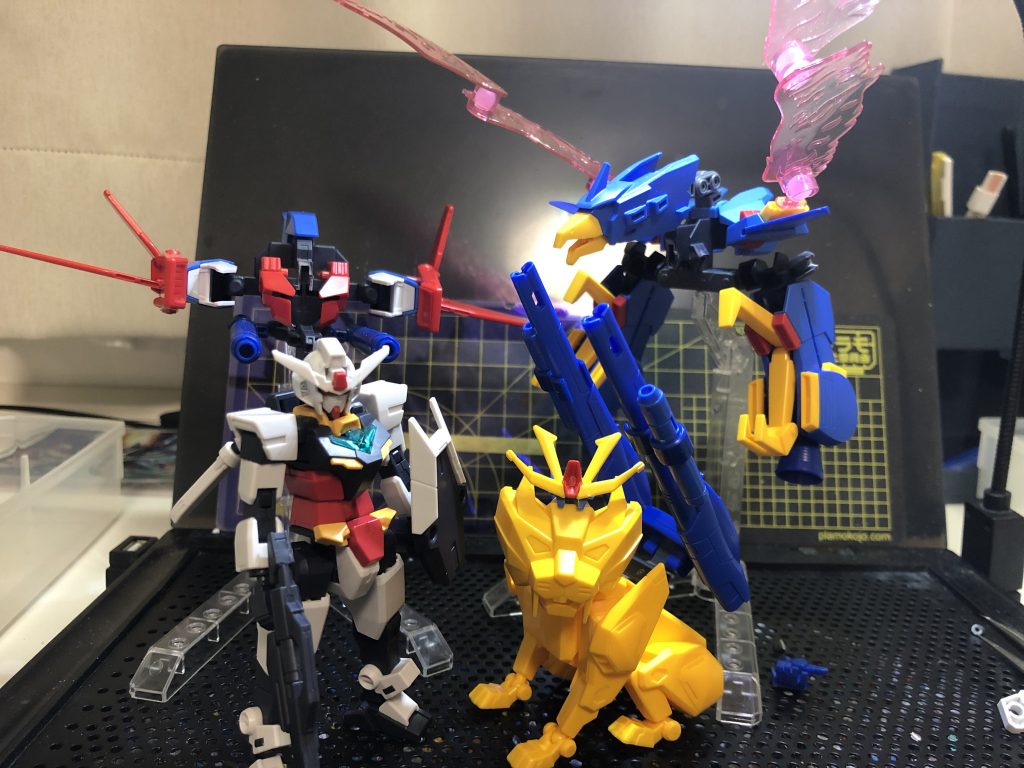 塗装前
今回はスミ入れと部分塗装しかしてないのでほとんどこのままです。