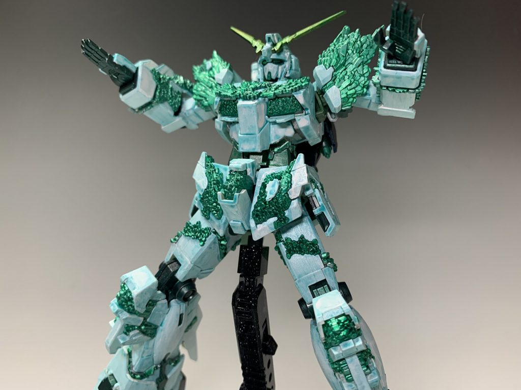 HGユニコーンガンダム光の結晶体–4枚目/制作者：@rx78787878