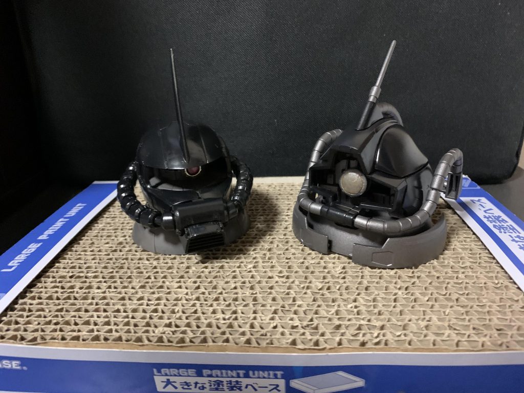 黒下地状態
