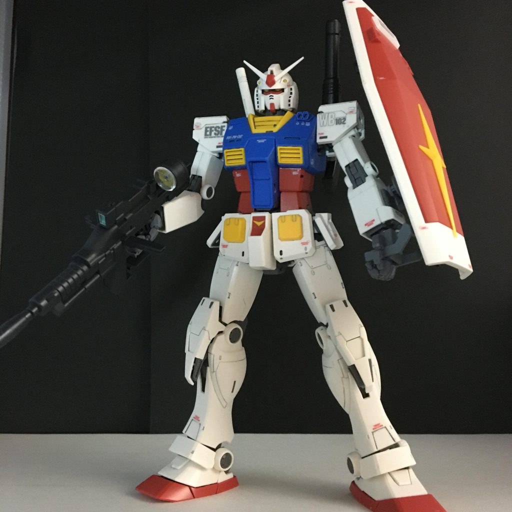 MG THE ORIGIN RX-78-02 ガンダム–2枚目/制作者：ogagaga