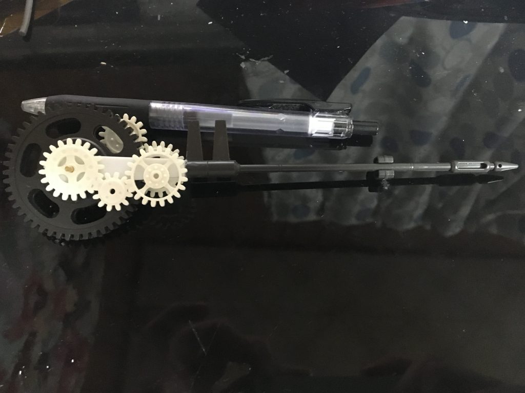 左右対称で製作しました