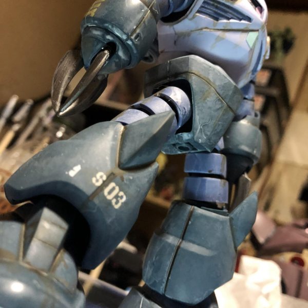 年季の入った水陸両用MS ズゴック