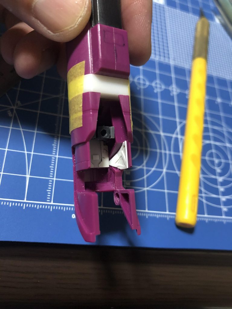 筒の内側も内部構造作ったものの、ほぼ見えませんでしたね。