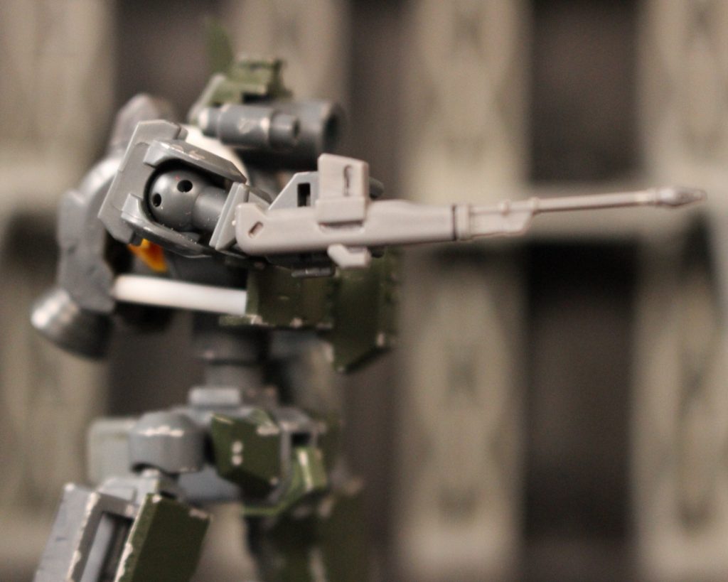 チェーンガン
本機の主兵装です。主に歩兵の掃討に用いられますが、車両も軽装甲車程度なら破壊することができます。