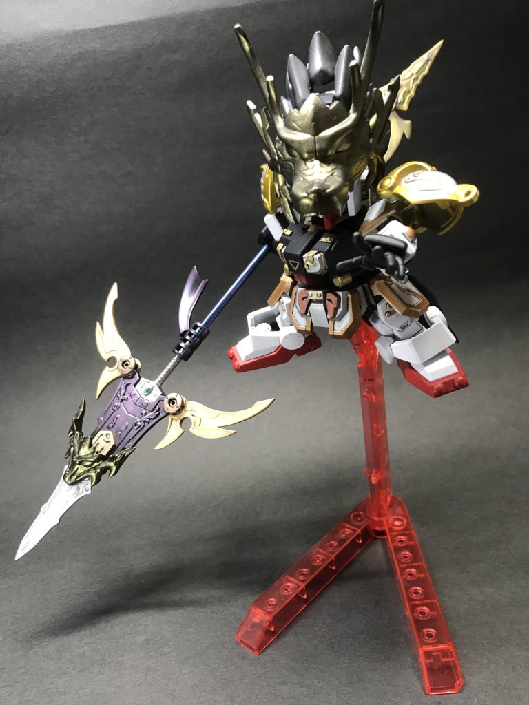 武器合体!やはり大きな武器はカッコいいっす!
自分の設定では本気モードになると武器が合体するという設定。