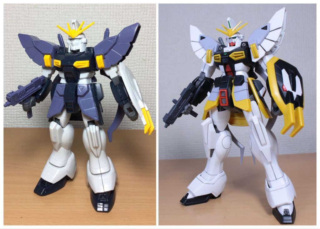 旧キットと比べるとだいぶ別人ですね…