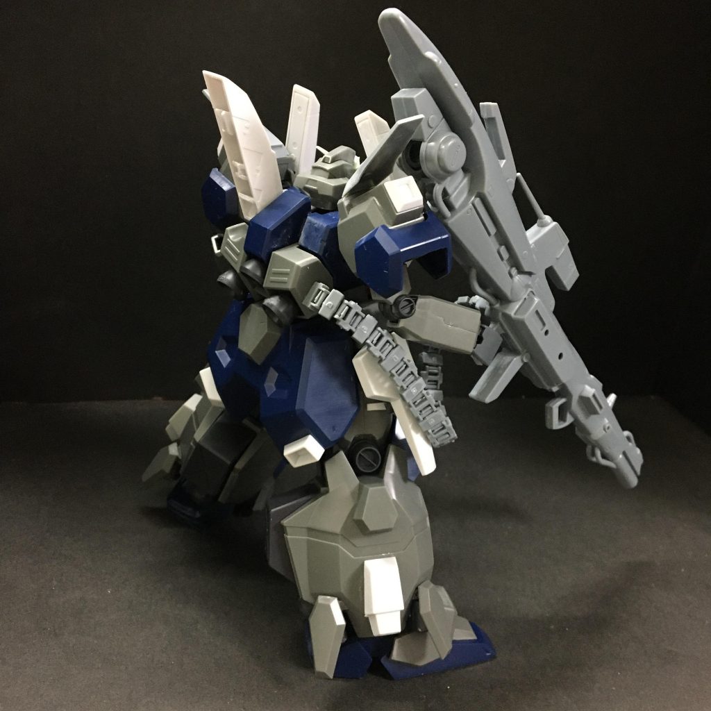 制作開始段階でのイメージはこんな感じでした💦
ここからZZのバックパックを使うか否や迷った末に採用しましたw