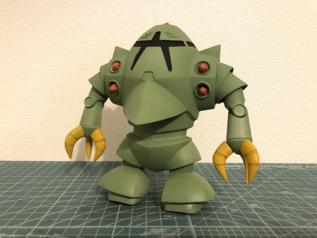 基本塗装が完了。