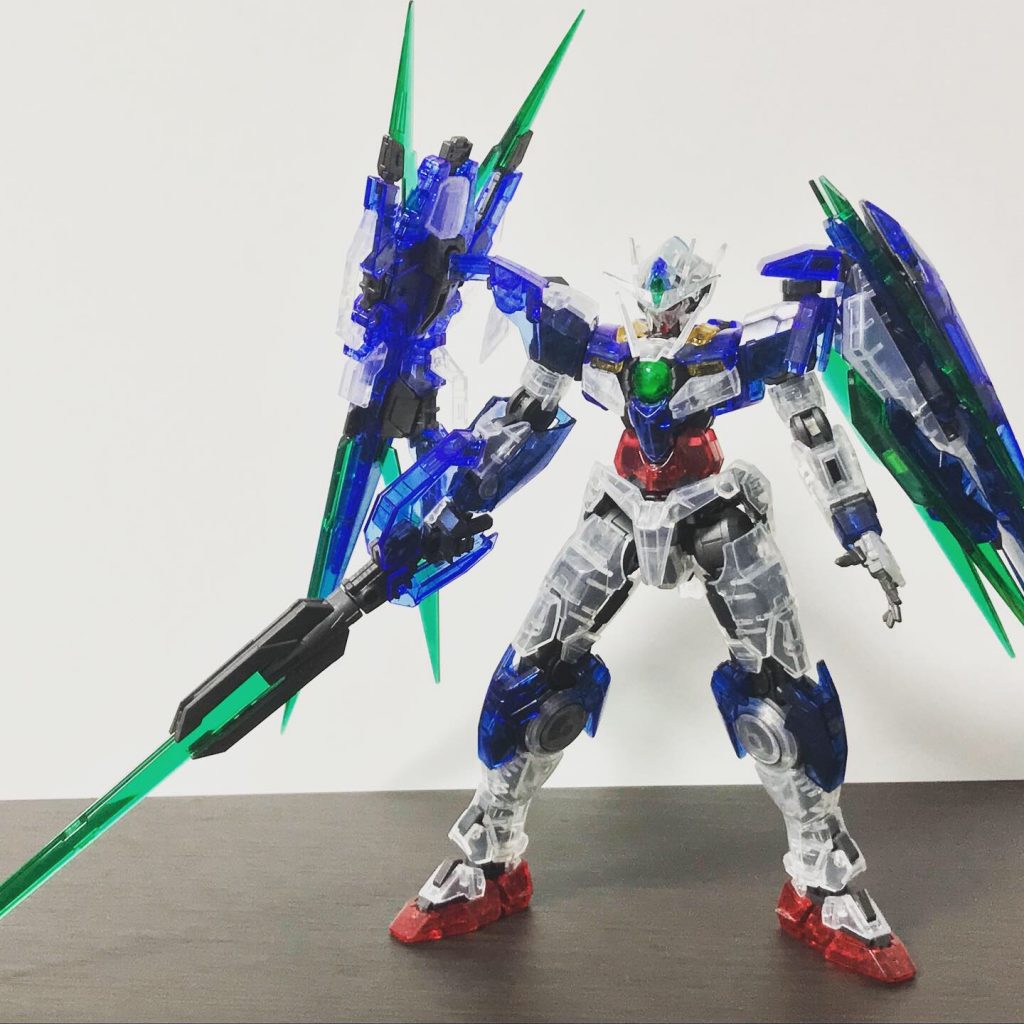 RG 1/144 OOQAN[T] FULL SABER CLEARCOLOR–3枚目/制作者：ゆき