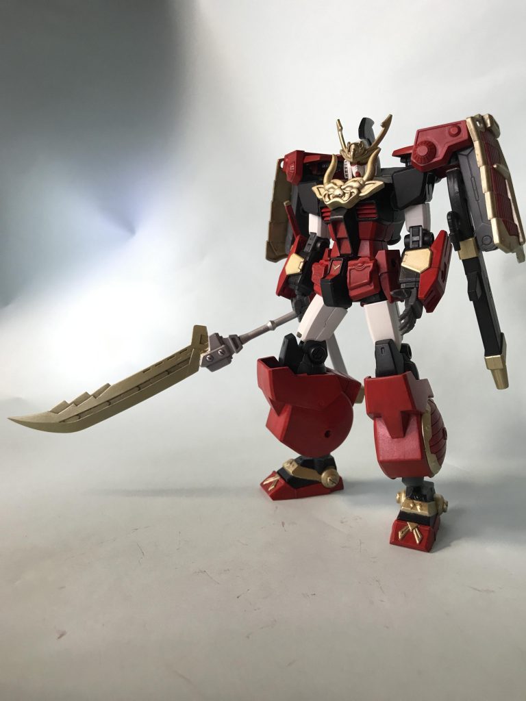 薙刀はコトブキヤとダンボール戦機の武器を改造