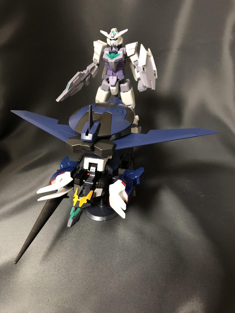 コアガンダム&サターンアーマー発進！