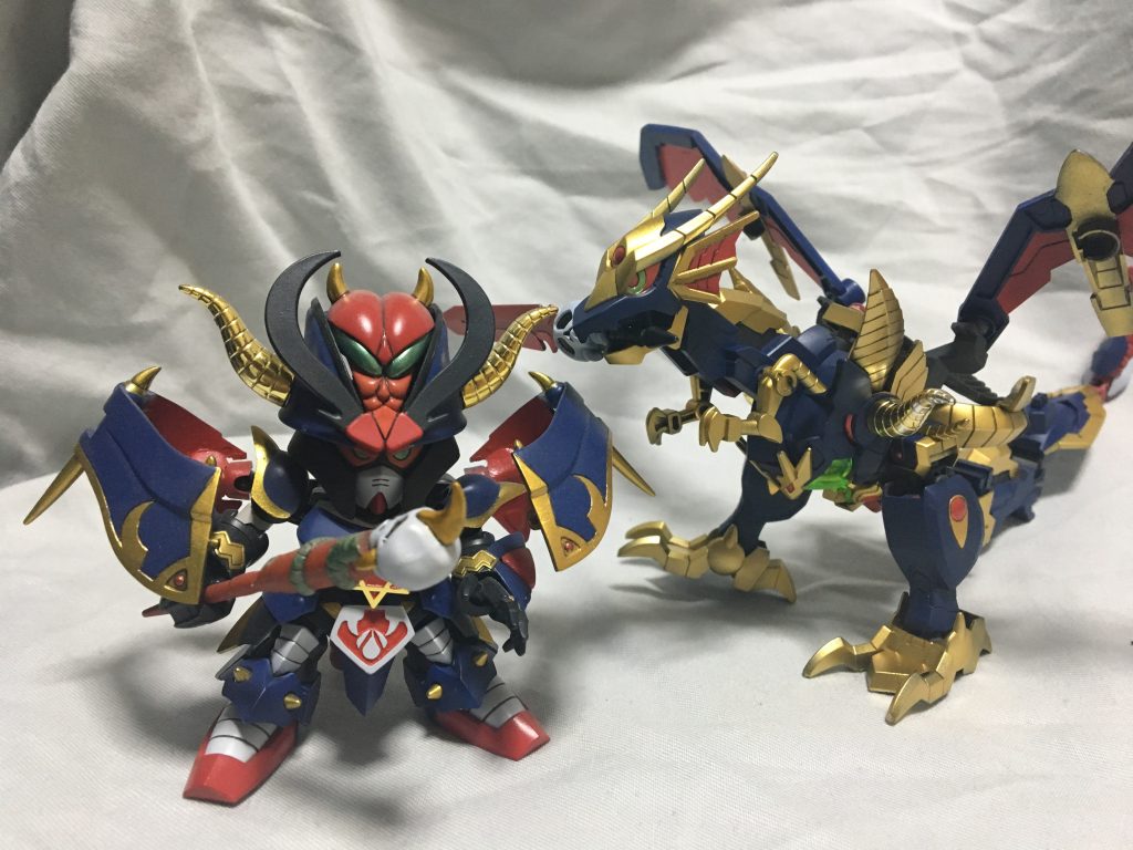 ブラックドラゴンと一緒に。