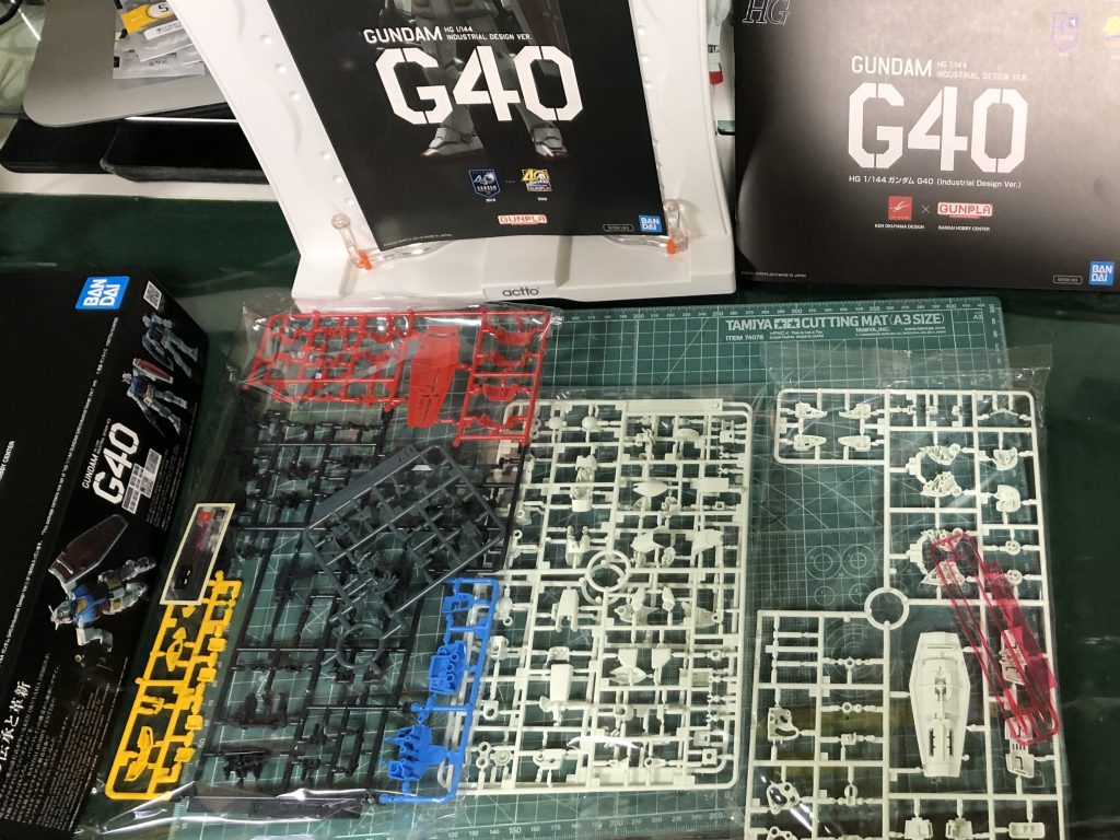 ガンダムG40 ランナー5枚