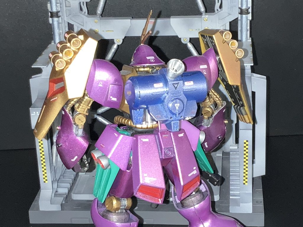 バックパックのノズルはメタルパーツです
今回はほんとピカピカばっかで、撮影も難しい⋯😭