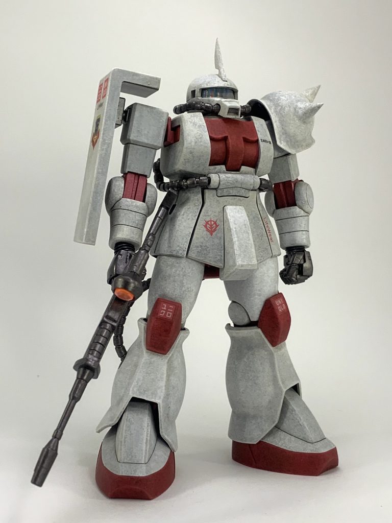 スタイルは肩の位置を少し上に変更。
足首で2mm程延長してます。