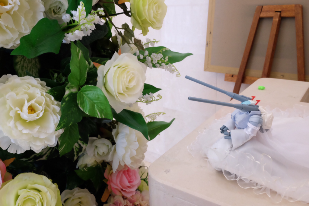 お花。
えっ、指輪可愛すぎない？
好き……Love…