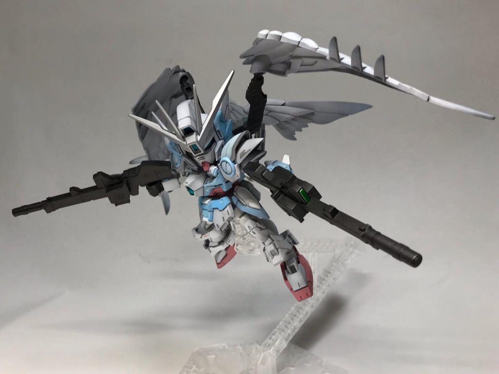 クロスシルエット ウイングガンダムゼロEW–3枚目/制作者：@family_ham