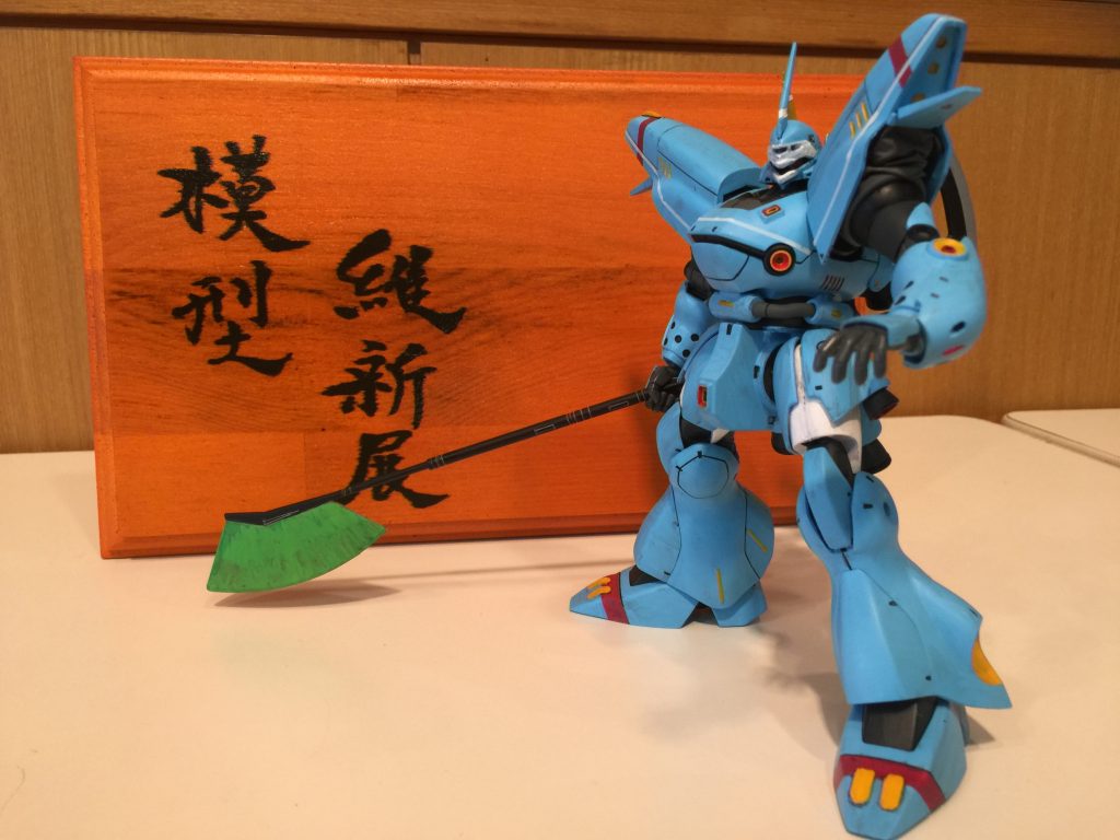 展示会で見せた時から頭部を全面的にリテイクしました。