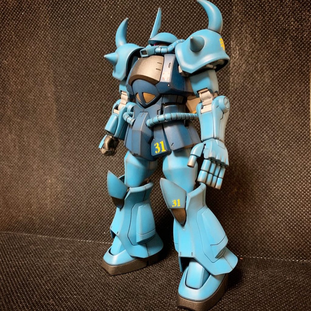 グフ(ランバ・ラル仕様機)–3枚目/制作者：ぴよ