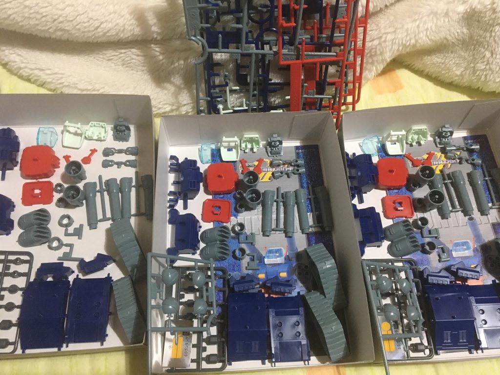 同時進行です。