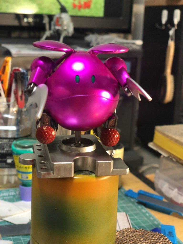 塗装で遊びました(o´艸`)–2枚目/制作者：パチ組おじさん