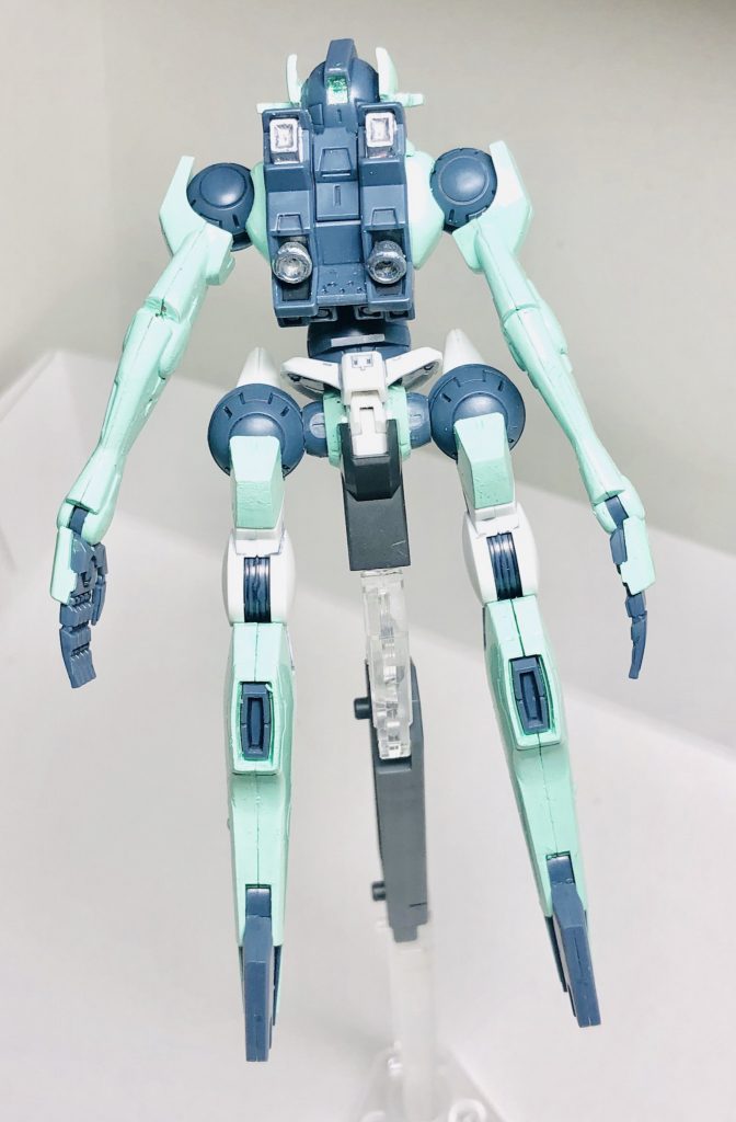 此方は改造は一切無く、塗装だけで作れるので、一番簡単に作れました。