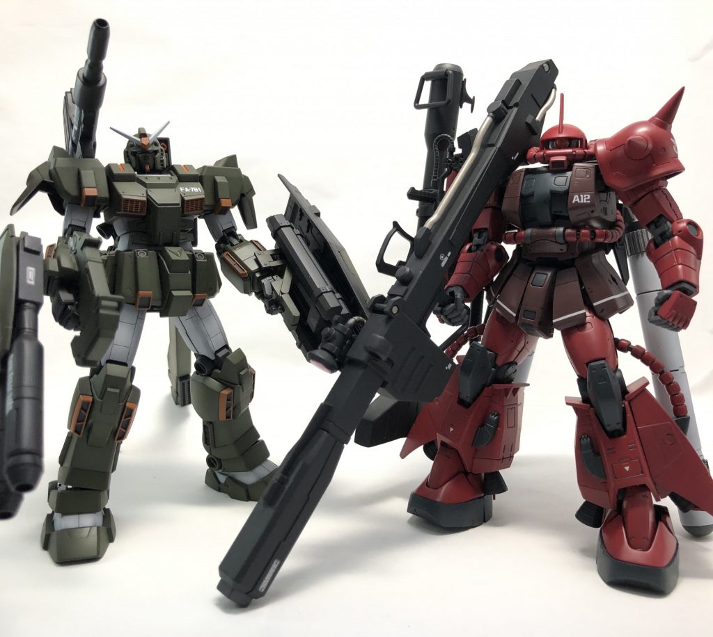 シャアザクと。