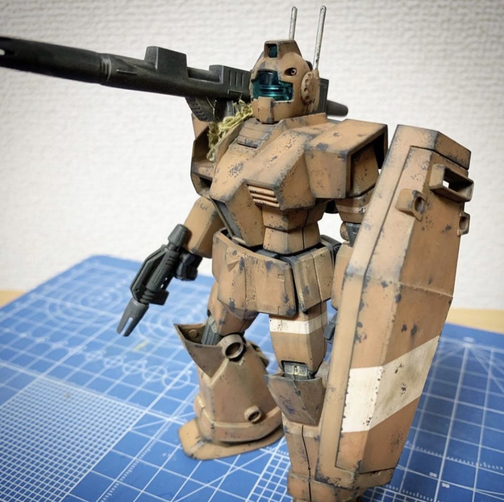 陸戦カラーで仕上げました。