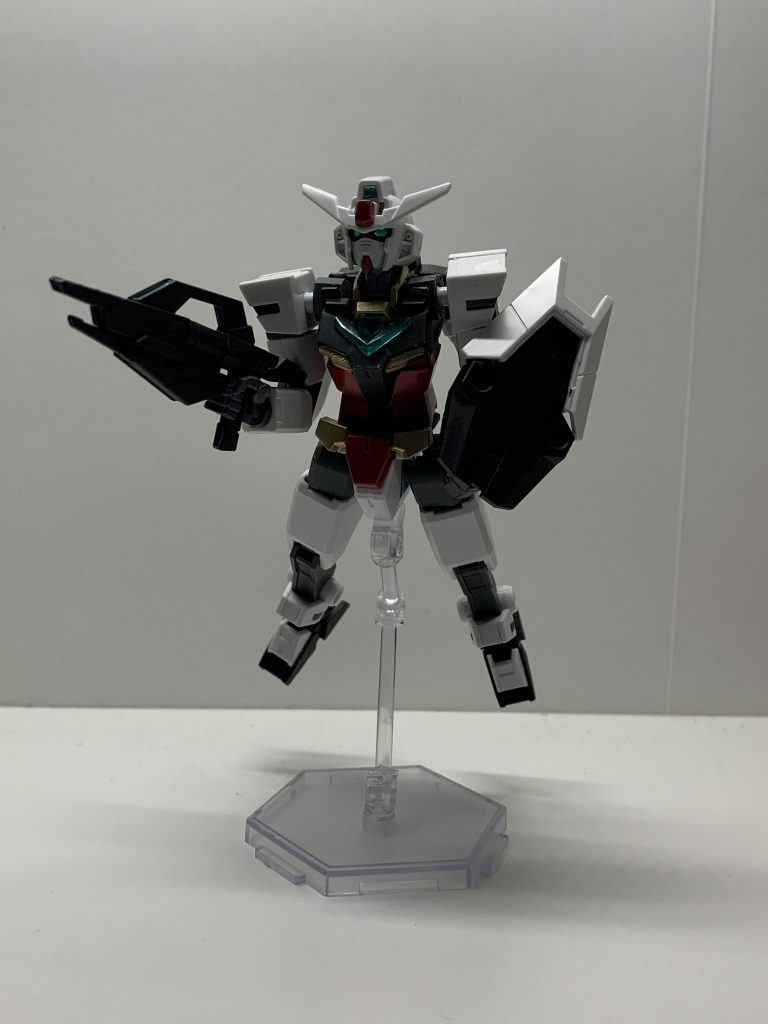 ライフルとシールドも塗装しました