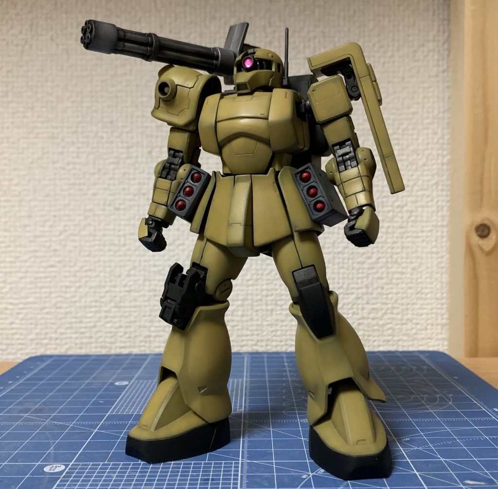 黒立ち上げです。