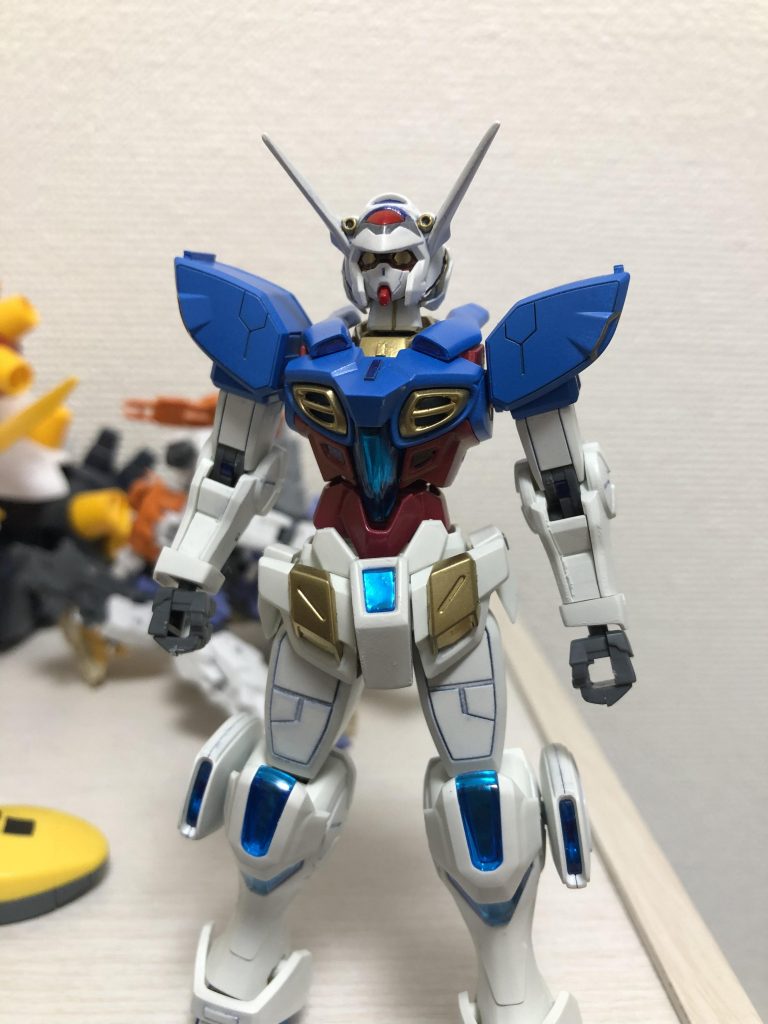 一応付属のシールは一切使ってません
黄色をゴールドにし、ちょっとおちついたかんじにしたつもり