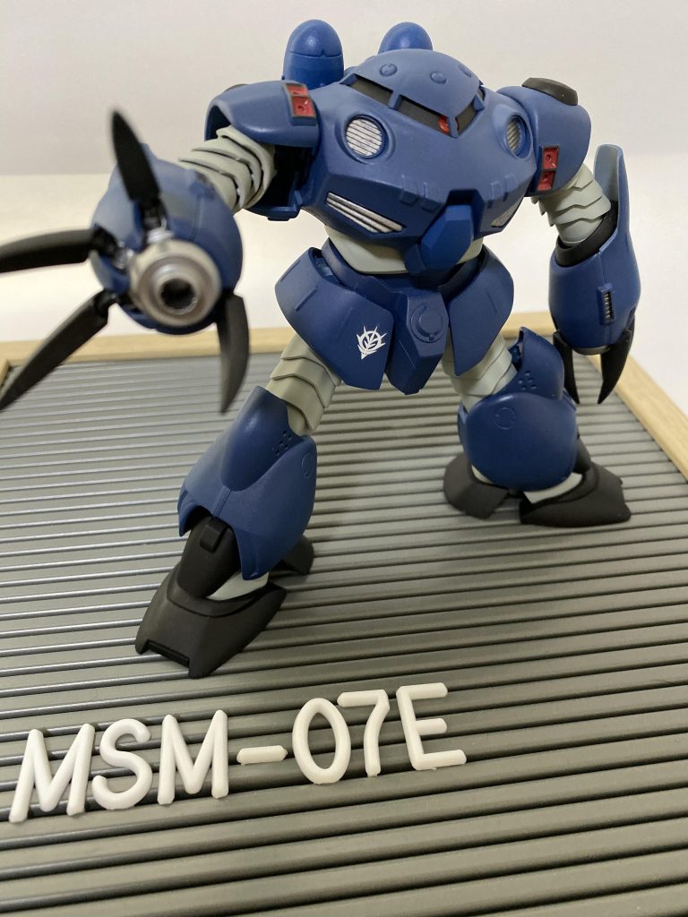 我が家の水泳部のお洒落さん、ズゴックEさん–2枚目/制作者：hitomi7711@プラモすき