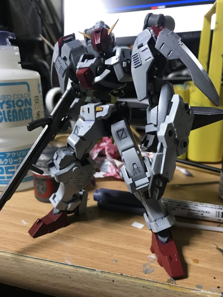 塗装は全てアクリジョン 
グランプリホワイトとあずき色と赤色鉄