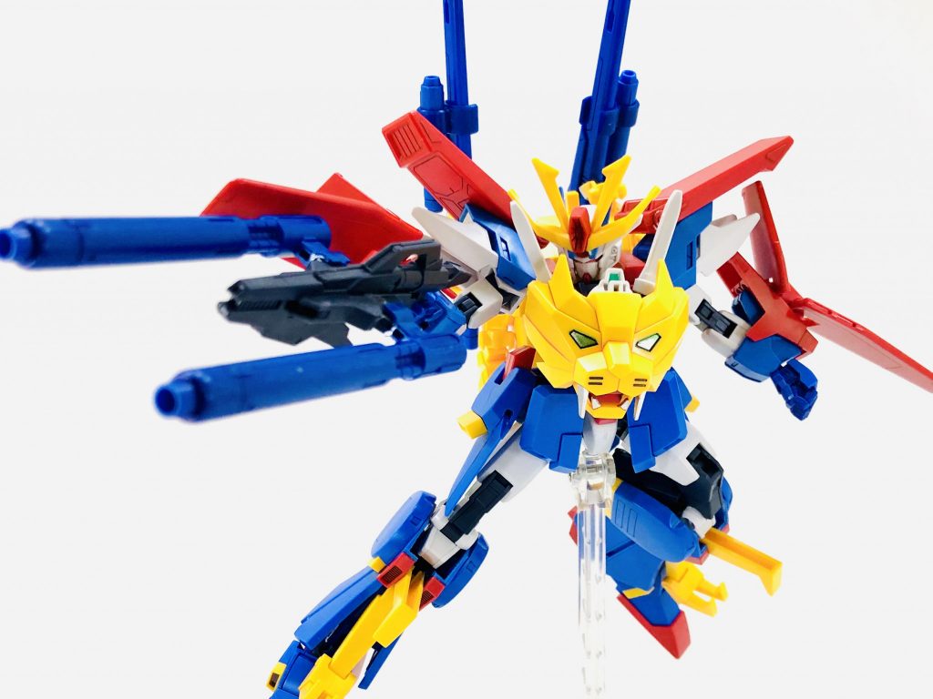 オリジナル武装のトリプルビームライフル