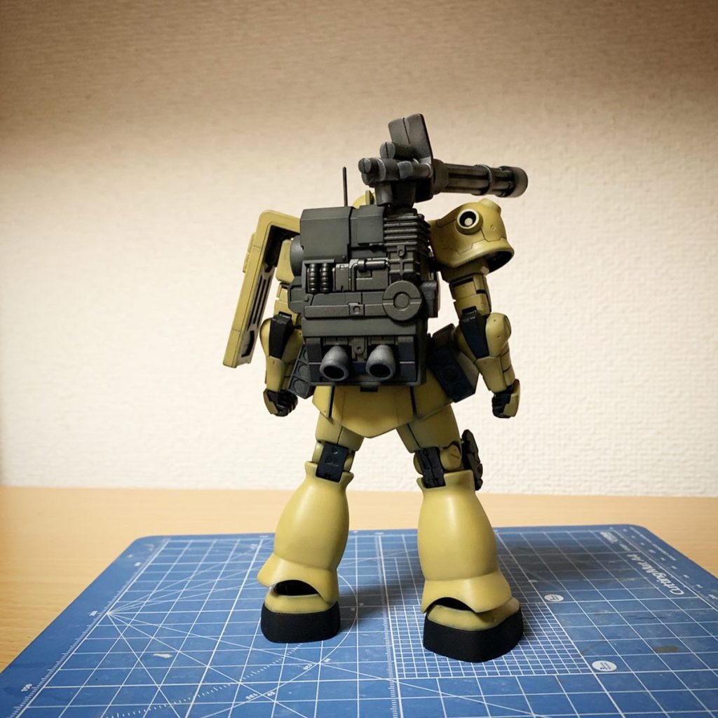 ザクⅠ対空戦闘型–3枚目/制作者：ぴよ