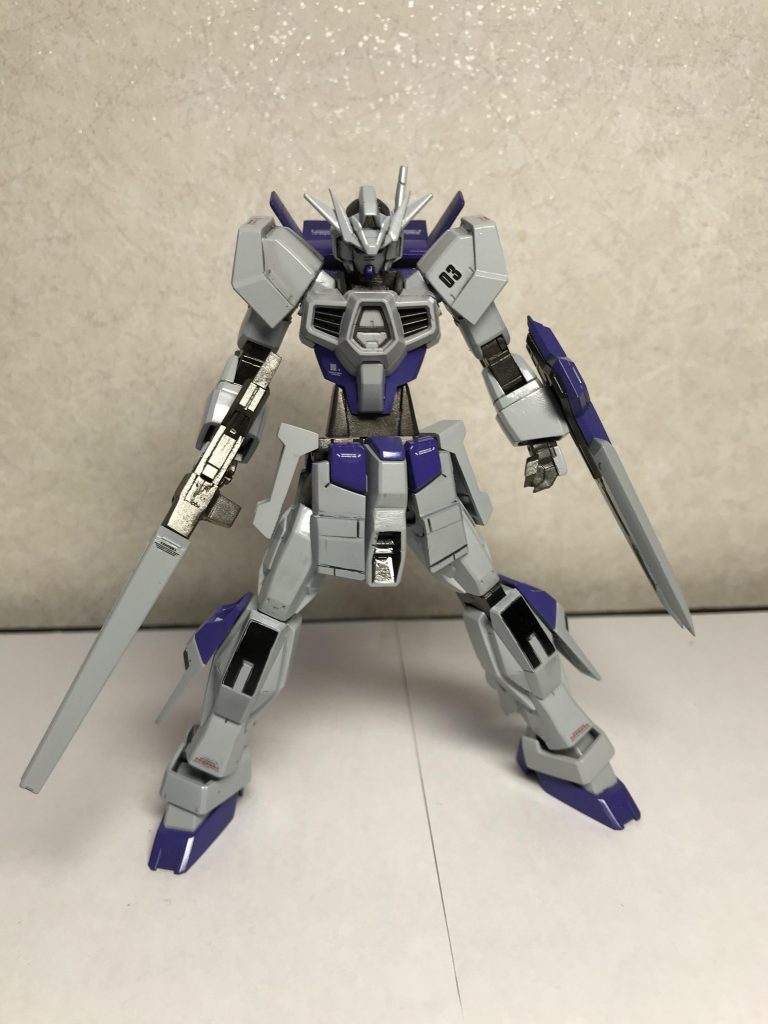 A.G151年に火力不足の為改修された姿です
主にライフルが強化されクランシェと同等それ以上の火力があります。