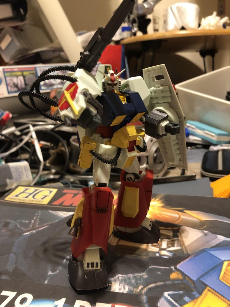 可動域…は死んでます。パーフェクトガンダムは動かない 